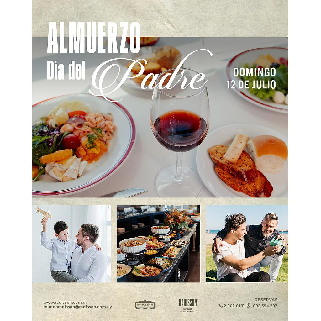 Almuerzo Buffet Día del Padre
