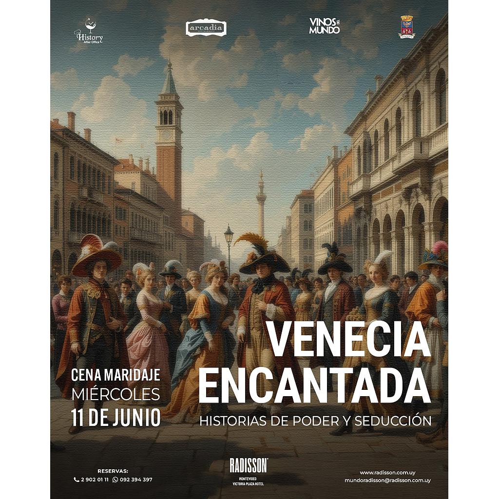 Cena Venecia encantada