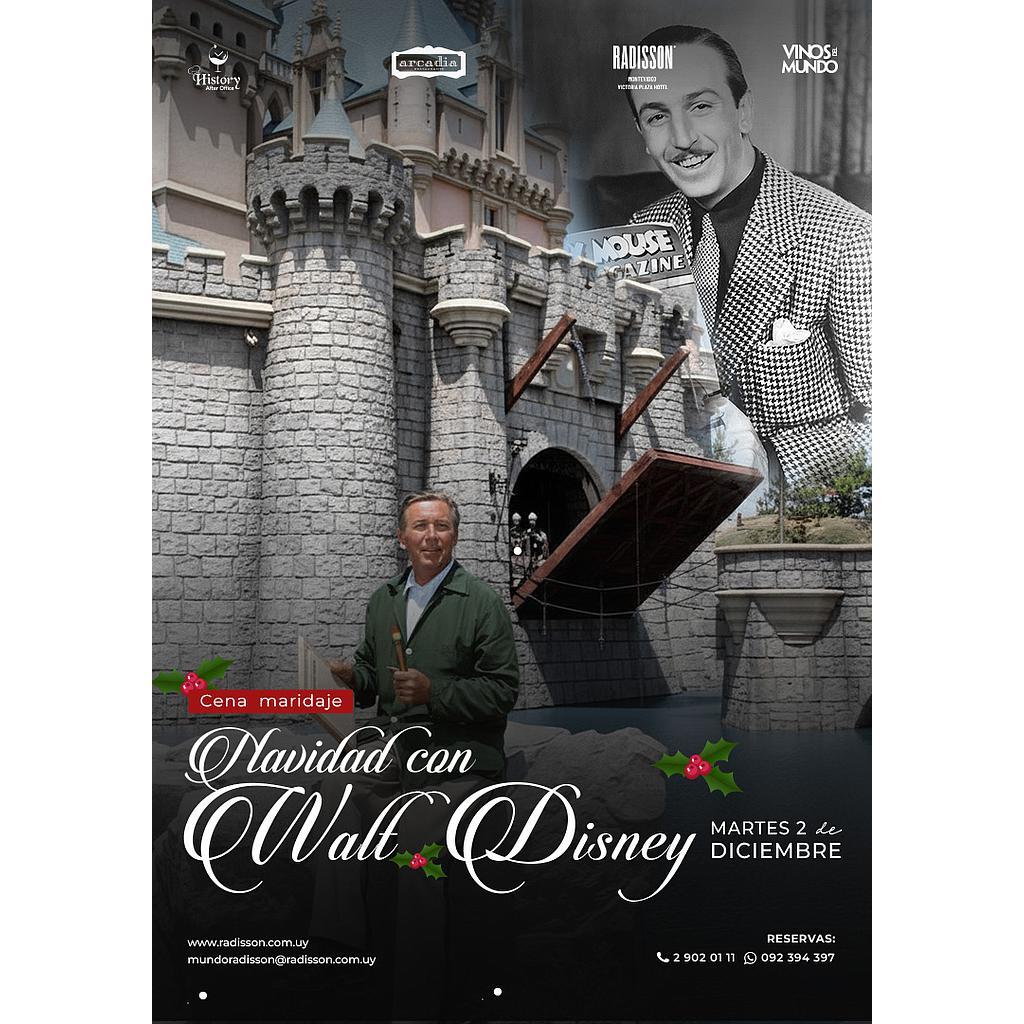 Cena Maridaje. Navidad con Walt Disney